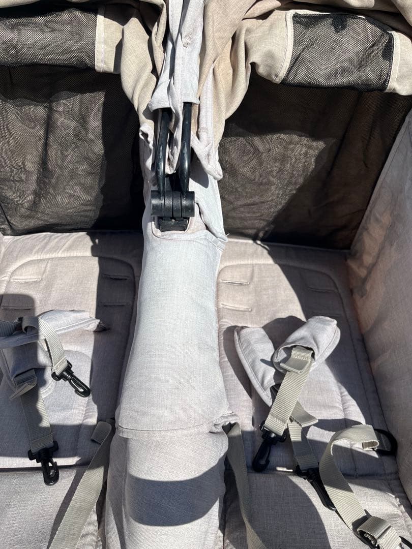 【⭐︎付属品多数有り】AIRBUGGY ココダブルベビーカー