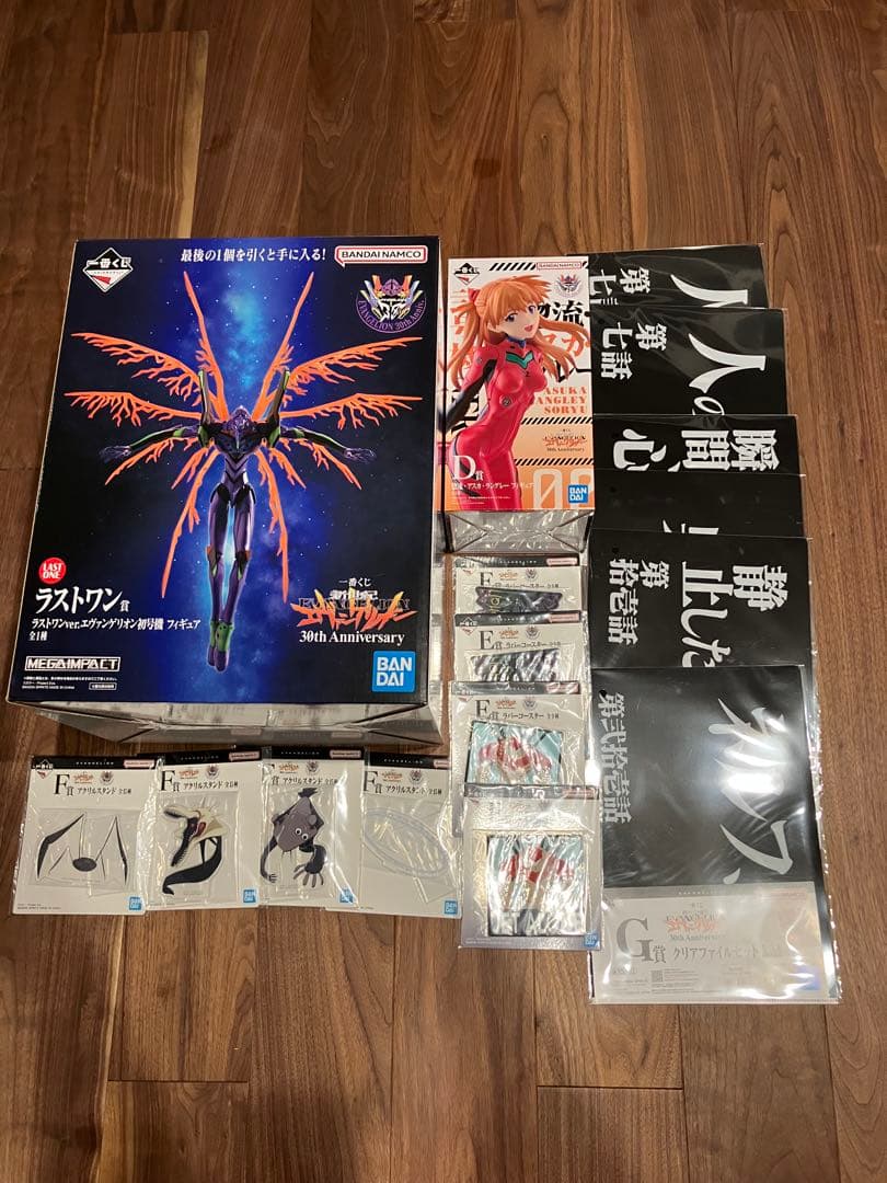 一番くじ　エヴァンゲリオン初号機 MEGAIMPACT ラストワン賞&D賞セット