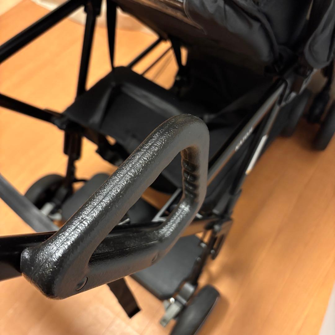 【美品】カトージ 二人でゴー 直営店モデル ブラック 二人乗りベビーカー