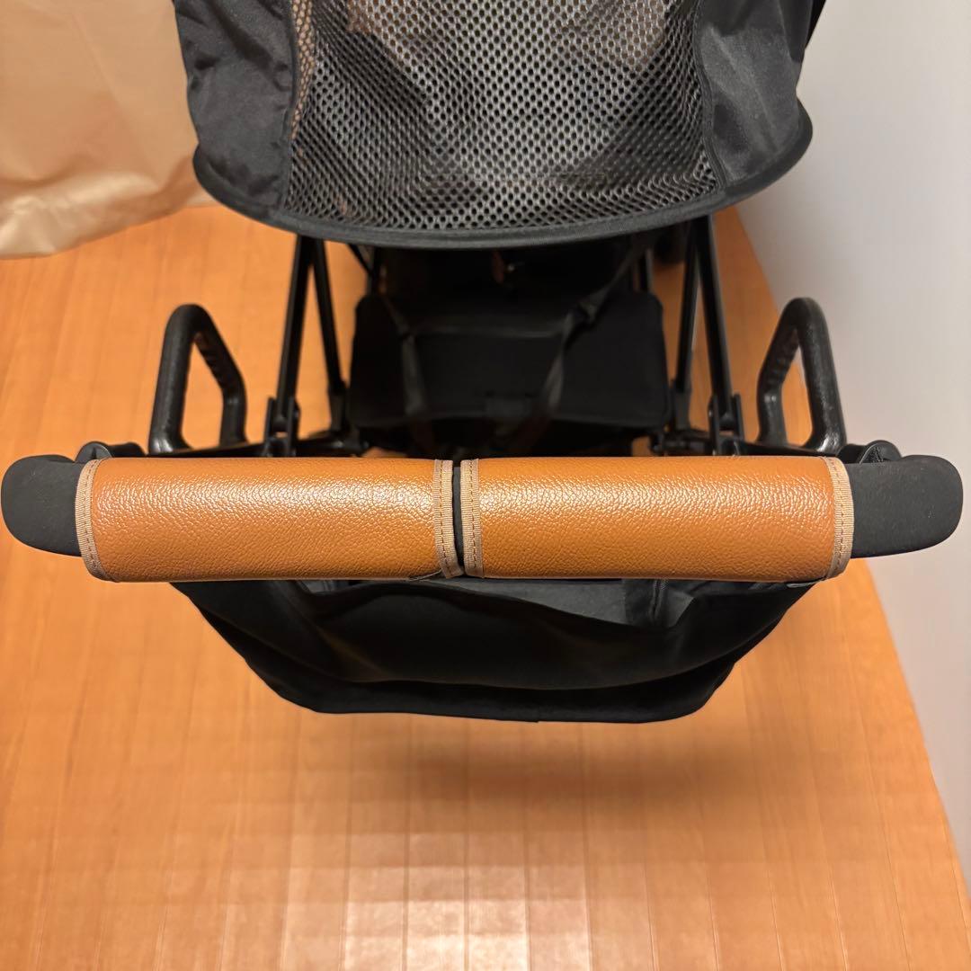 【美品】カトージ 二人でゴー 直営店モデル ブラック 二人乗りベビーカー