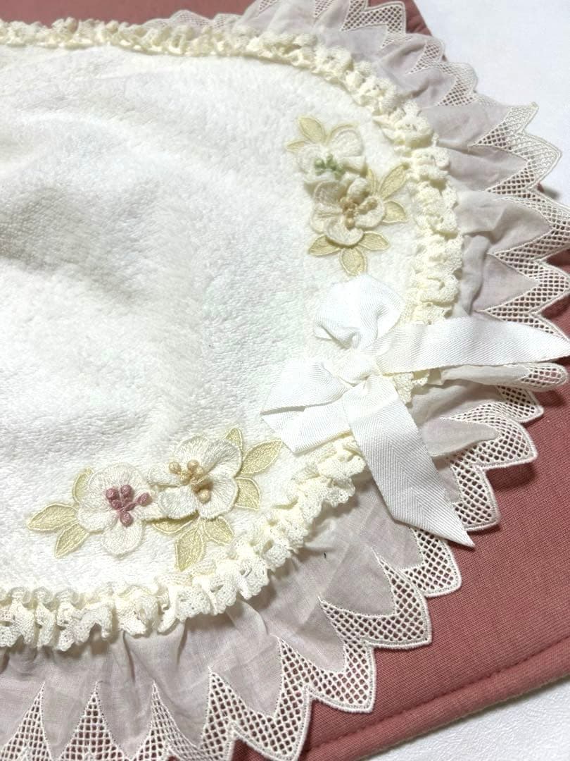 さえら☆アンリコ☆ANRICO 新品　美品キッチンタオル(吊り下げループ付)