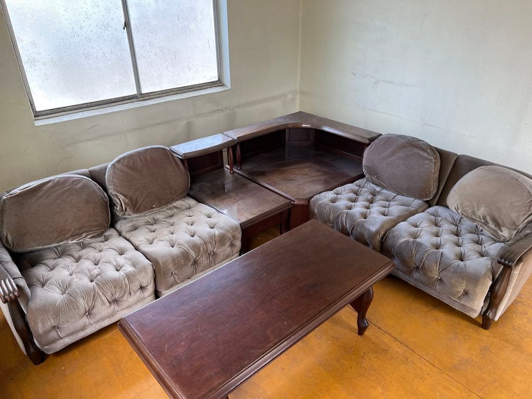 【直接引取可能な方】ソファテーブルセット