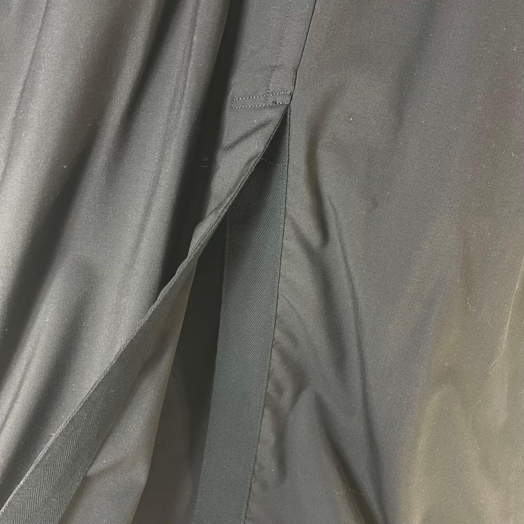 sacai Schottエディション ブラック Suiting レザージャケット