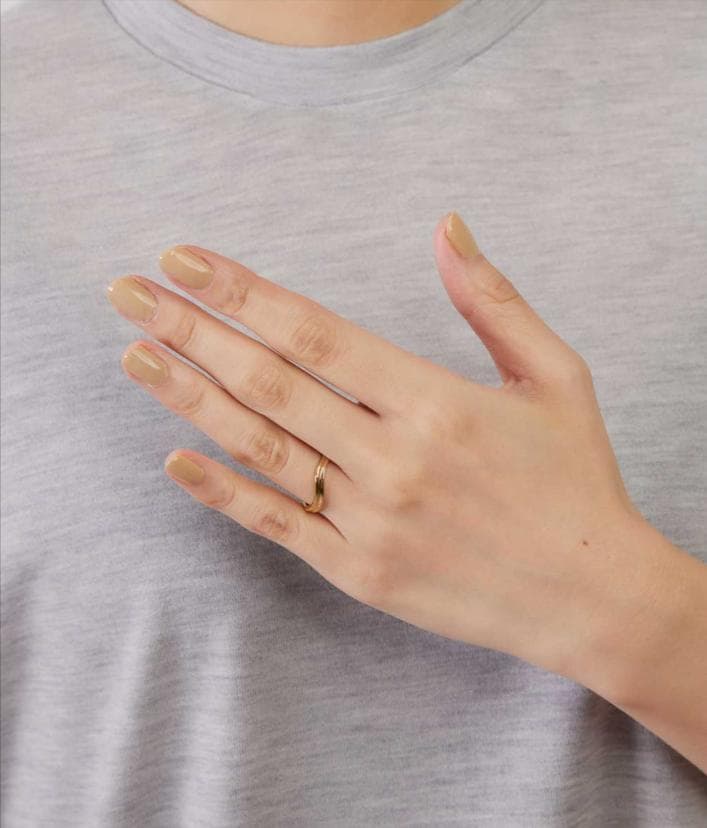 新品 MARIA BLACK Soma Ring 54 ゴールド マリアブラック