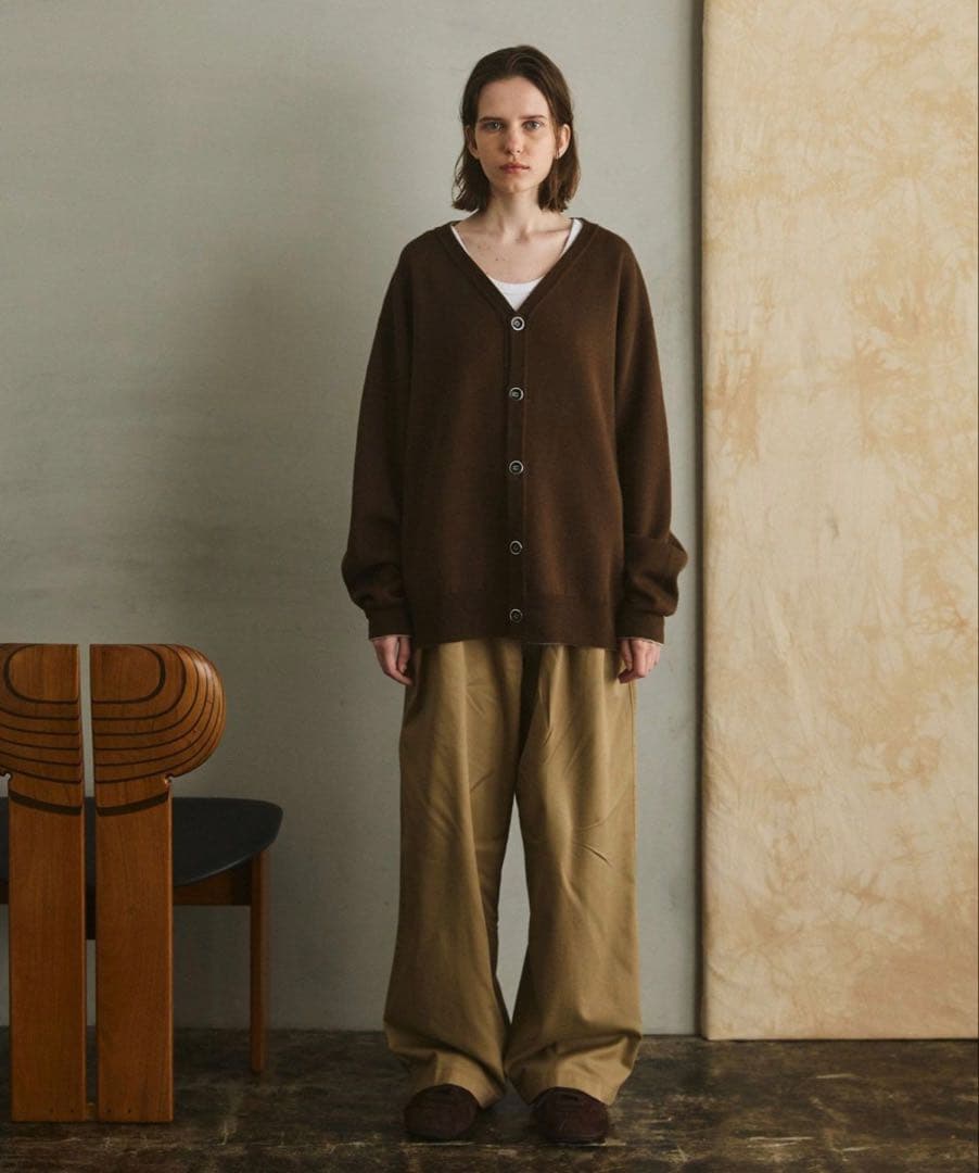 k*p様 ［ OPENING ACT ］WOOLミックスリバーシブルVネックカー