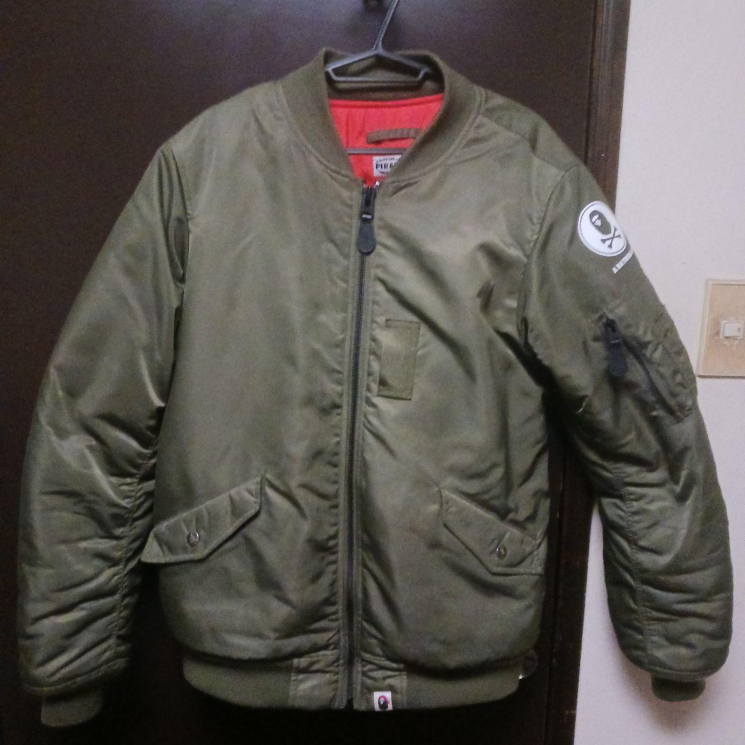 再出品！早い者勝ち【美品、送料込み】A BATHING APE MA-1タイプ