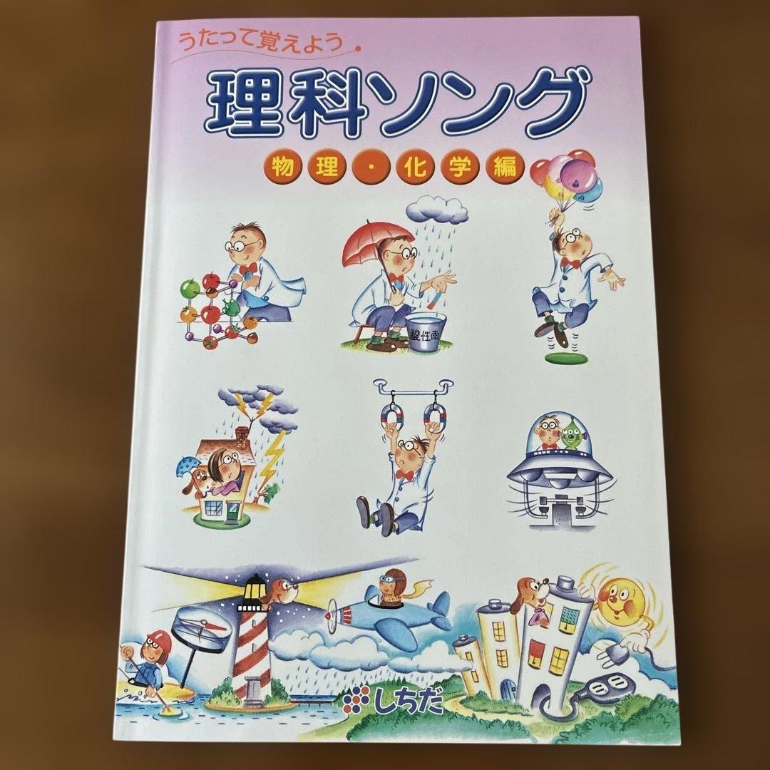 七田式　社会科ソング　理科ソング　5冊セットCD付き