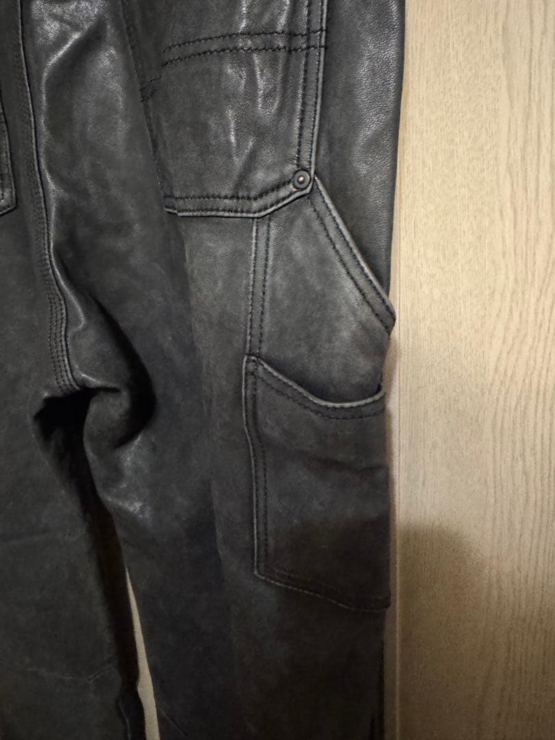 レショップ×ブルーナボイン×TCWNN レザーパンツ XL 美品