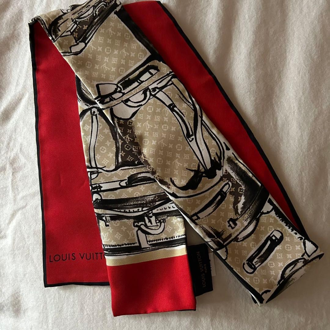 トナカイ☆　LOUIS VUITTON シルクスカーフ