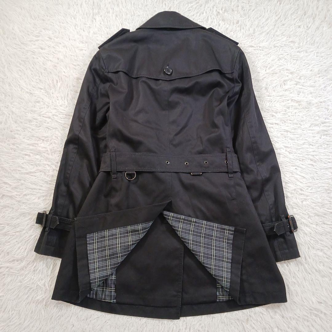 ✨良品✨バーバリーブラックレーベル　トレンチコート ライナー　ブラック　S