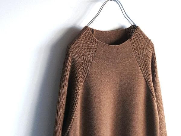 セール　グランマママドーター ウール 畦編み/ミラノリブ ニットワンピース 1