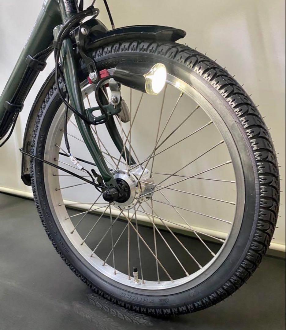 1年保証 大容量　パナソニック　ギュットミニ　20インチ　電動アシスト自転車