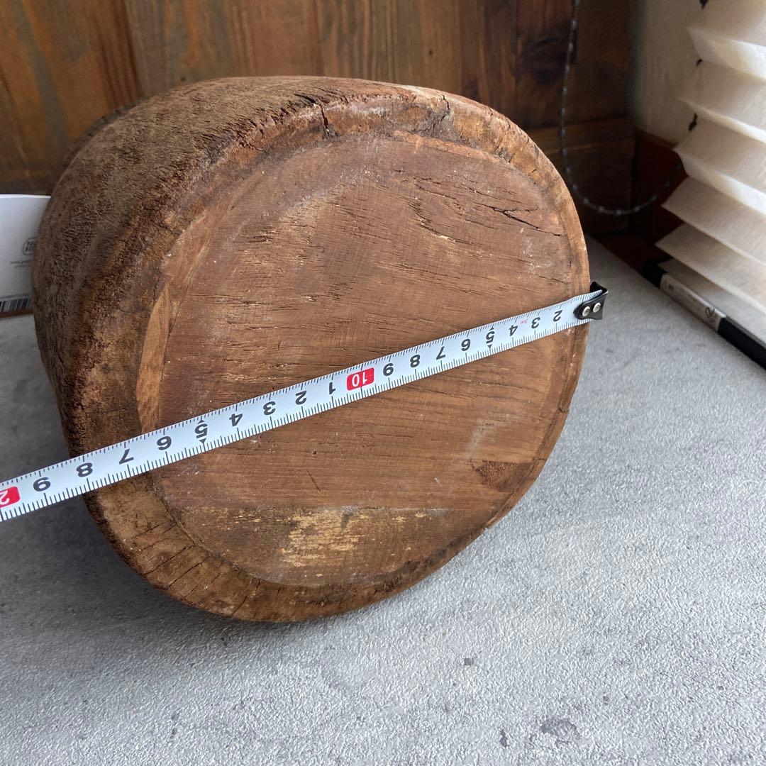 PUEBCO プエブコ フラワーベース 花瓶 ウッドシリンダー