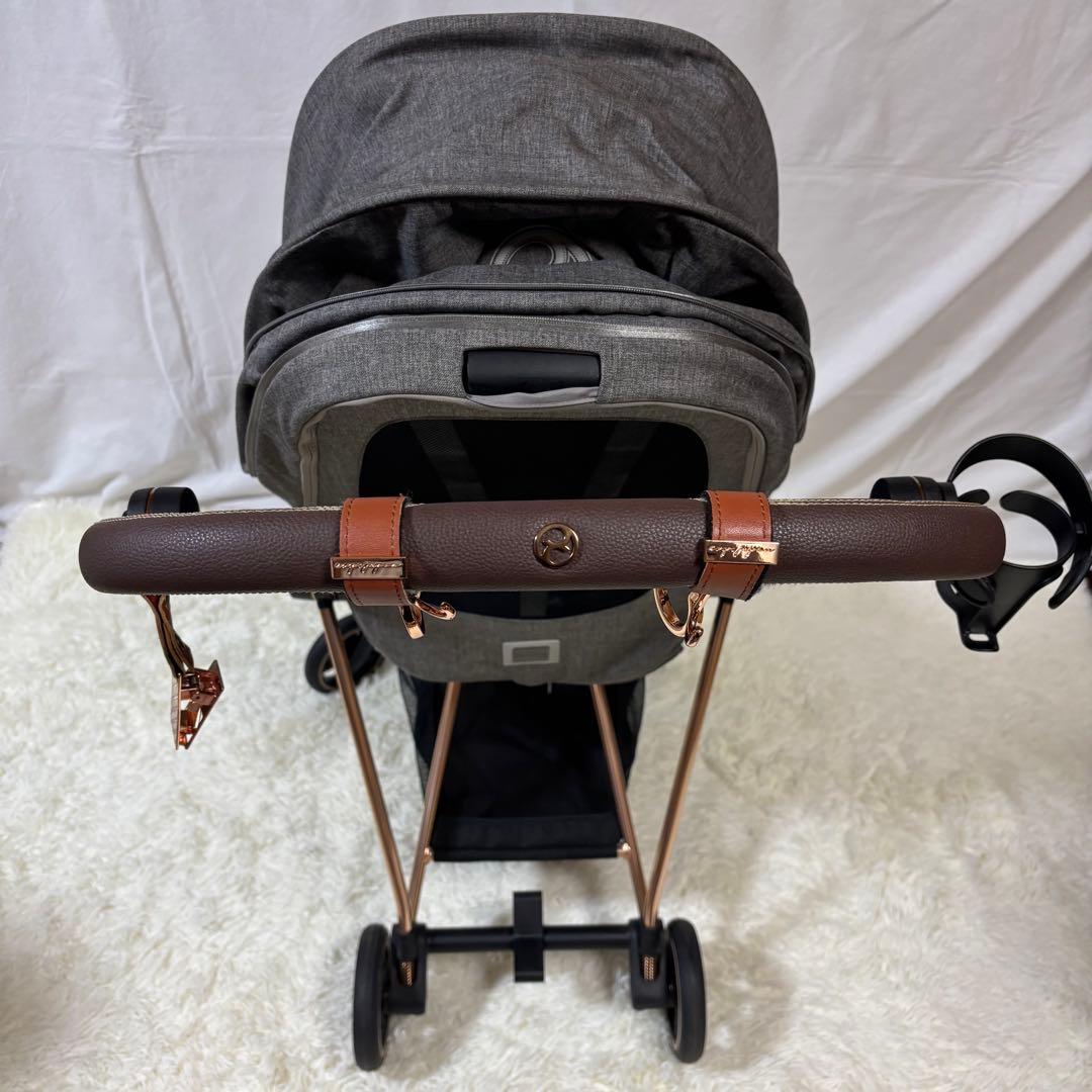 極美品　Cybex Mios JP3 ローズゴールド 上位モデル ベビーカー