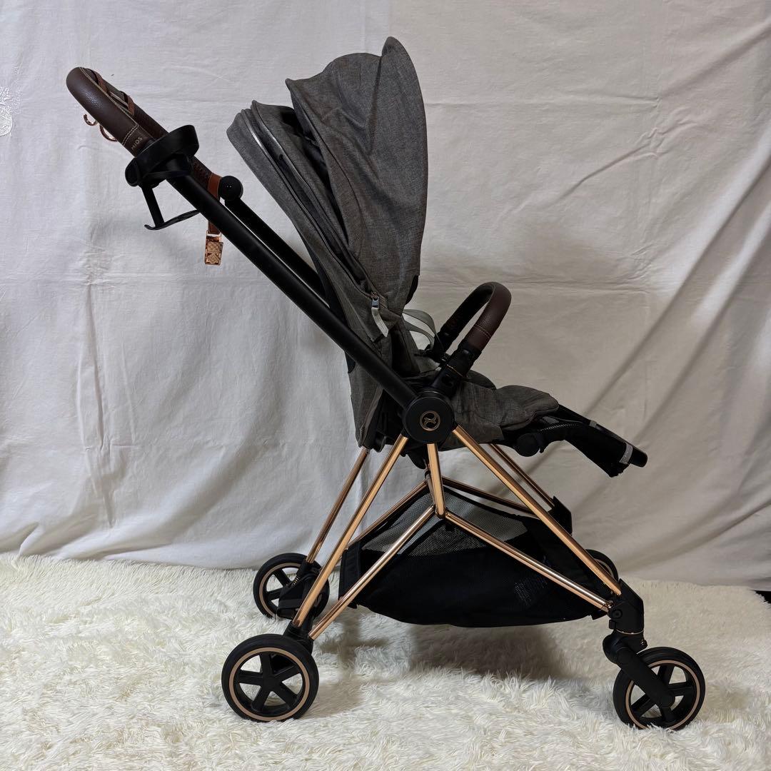 極美品　Cybex Mios JP3 ローズゴールド 上位モデル ベビーカー