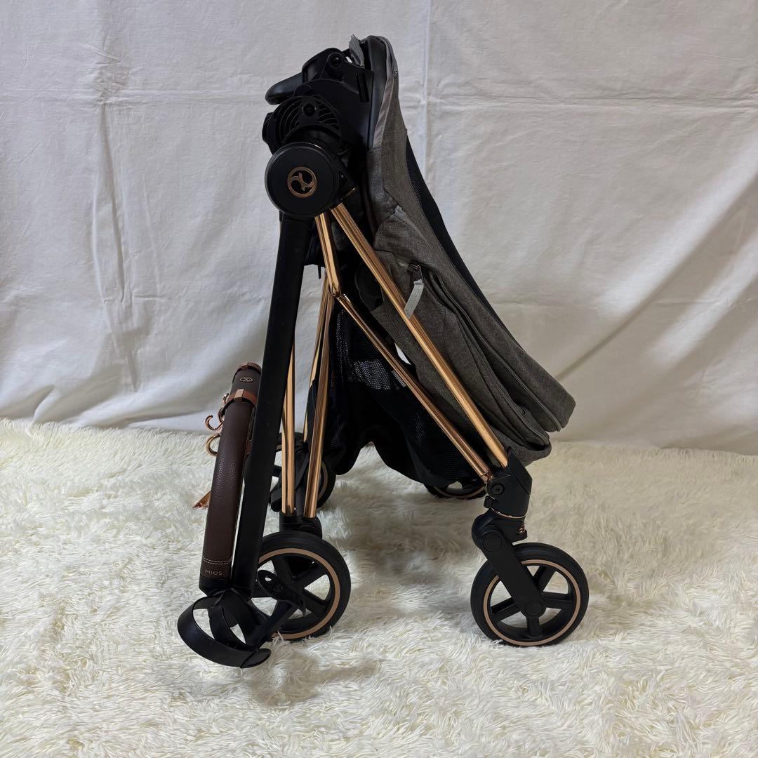 極美品　Cybex Mios JP3 ローズゴールド 上位モデル ベビーカー