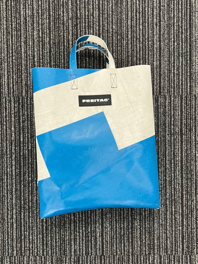 FREITAG miami vice トートバッグ ホワイト/ブルー