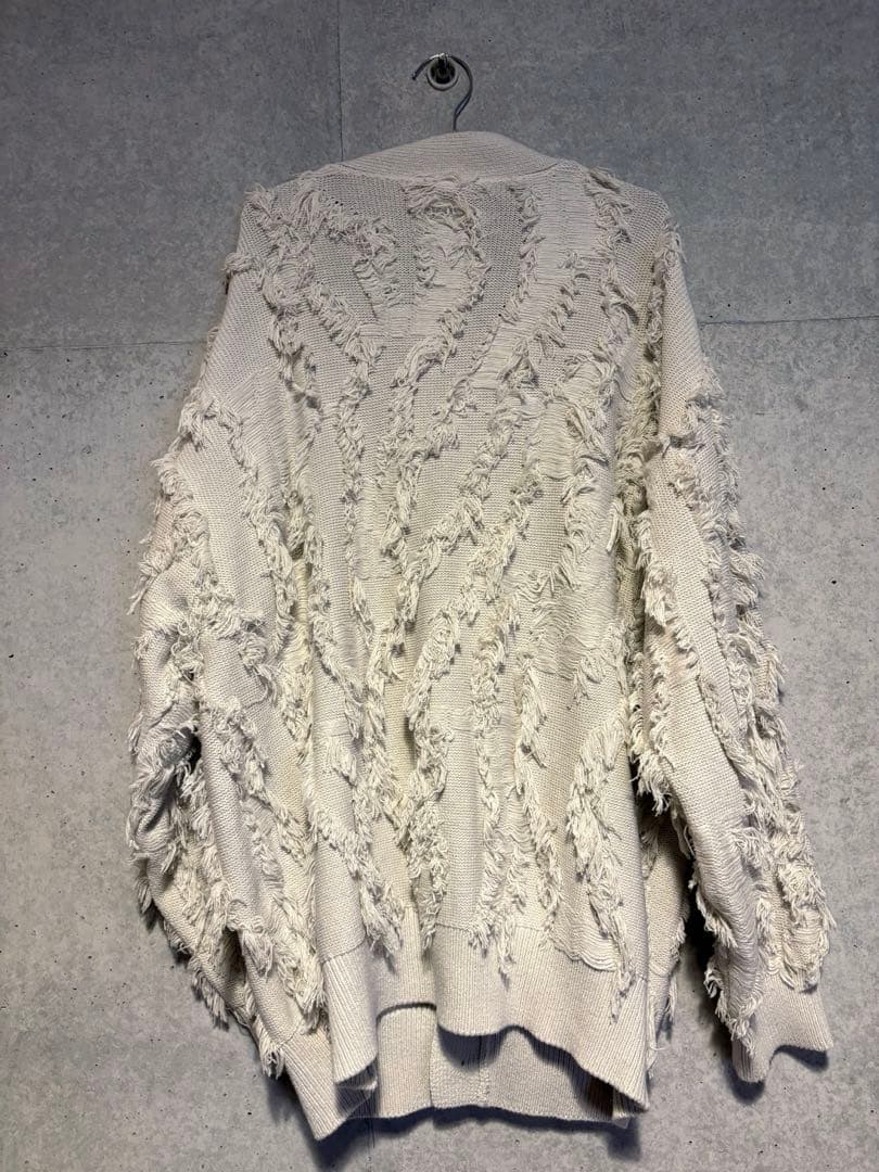 MAISON SPECIAL メゾンスペシャル　フリンジカーディガン 01