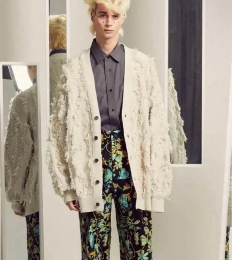 MAISON SPECIAL メゾンスペシャル　フリンジカーディガン 01