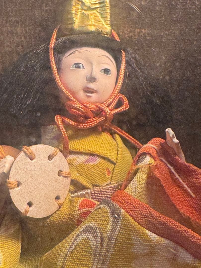 曰く、、、伶子ちゃん　昭和14年　人形　高さ約30cm