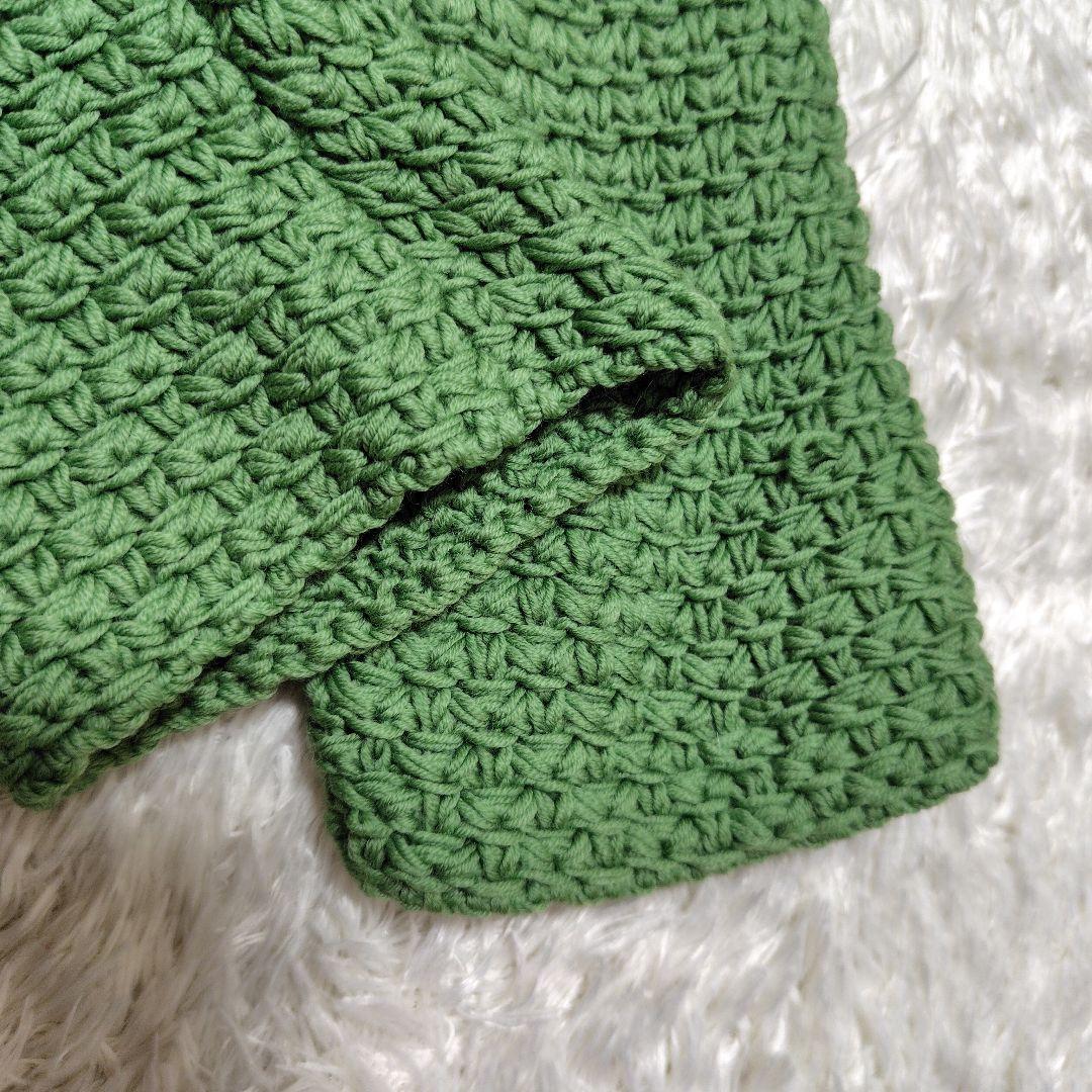 フォクシー　FOXEY　コート　ロング　ニット　ダブルボタン　アウター　FREE