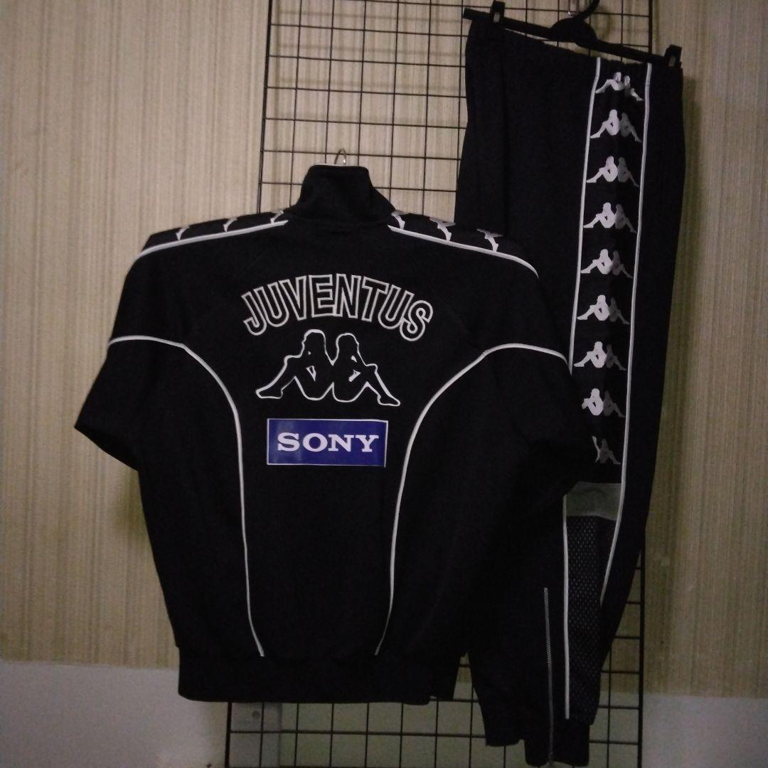 97～98”Kappa ユベントス ビンテージジャージ 黒2L～3L
