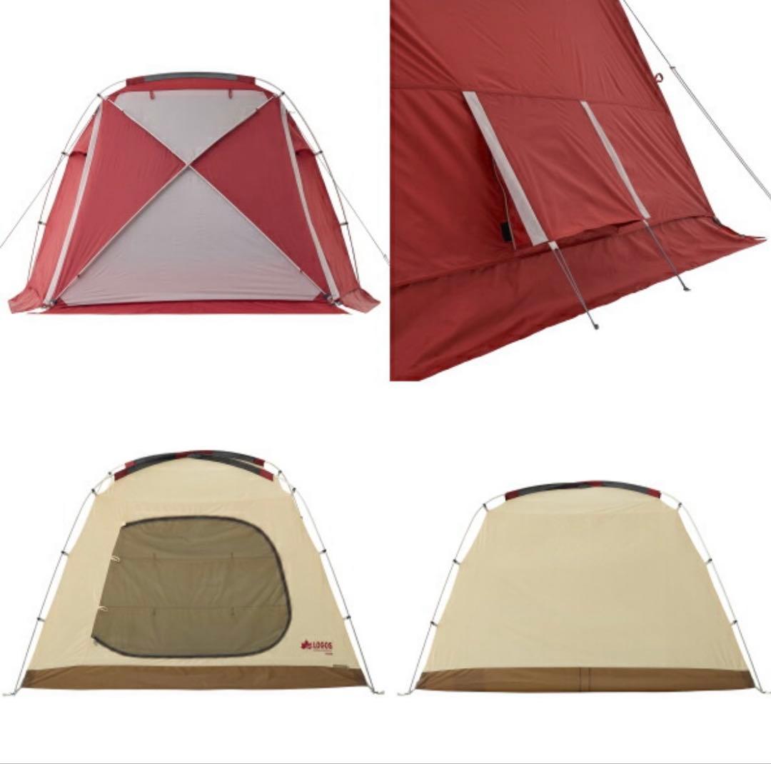 ロゴス プラトー タープ ドーム型テント 2022年限定モデル キャンプテント