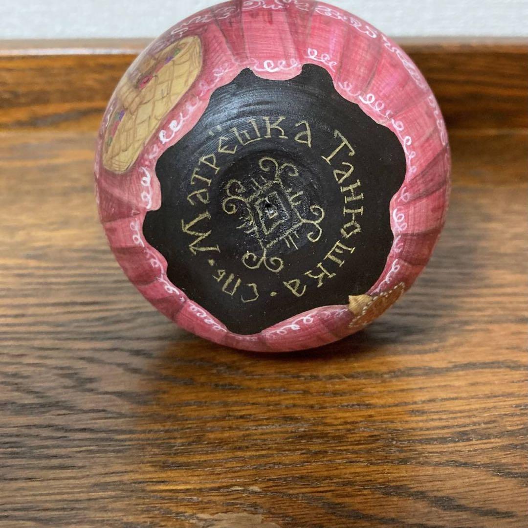 ロシア雑貨☆伝統衣装起き上がりこぼし♪マトリョーシカ タチアナ作