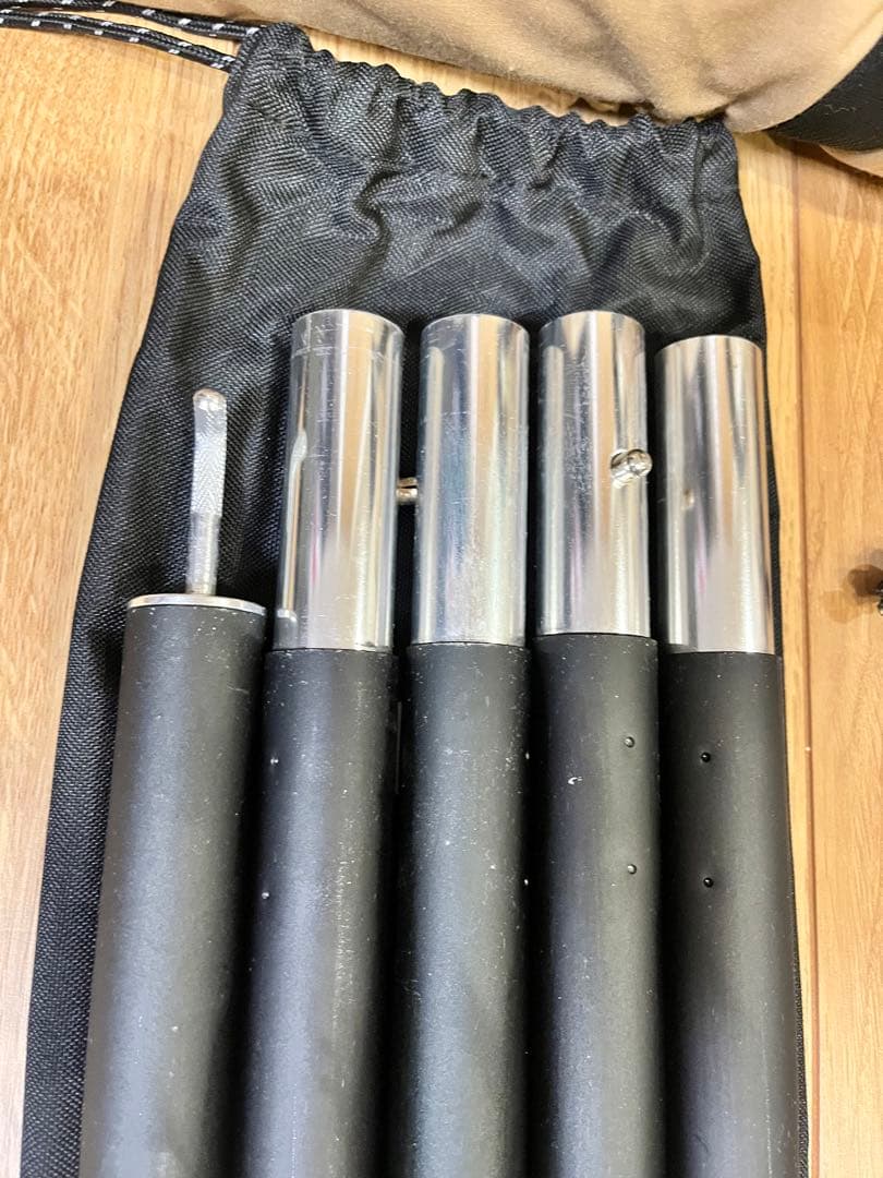 DODビッグタープポール2セットVISIONPEAKSレクタタープ