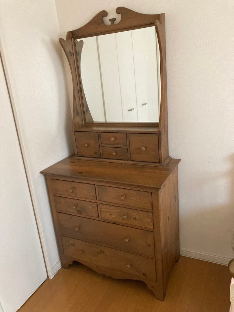 【アンファン 】コーハウス家具 鏡付き