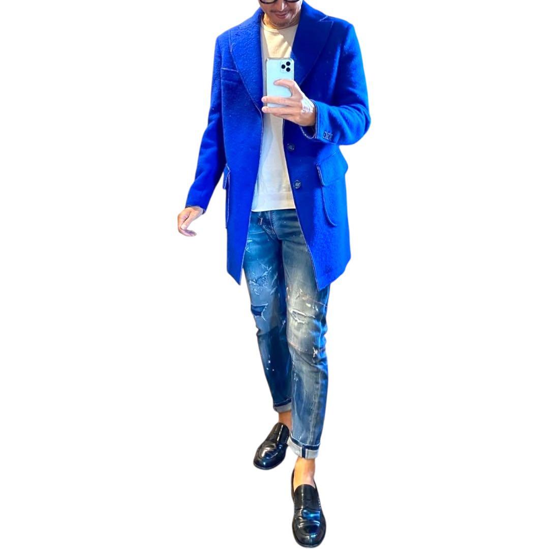 新品✨EN AVANCE エンアヴァンセ ウールチェスターコート イタリア製