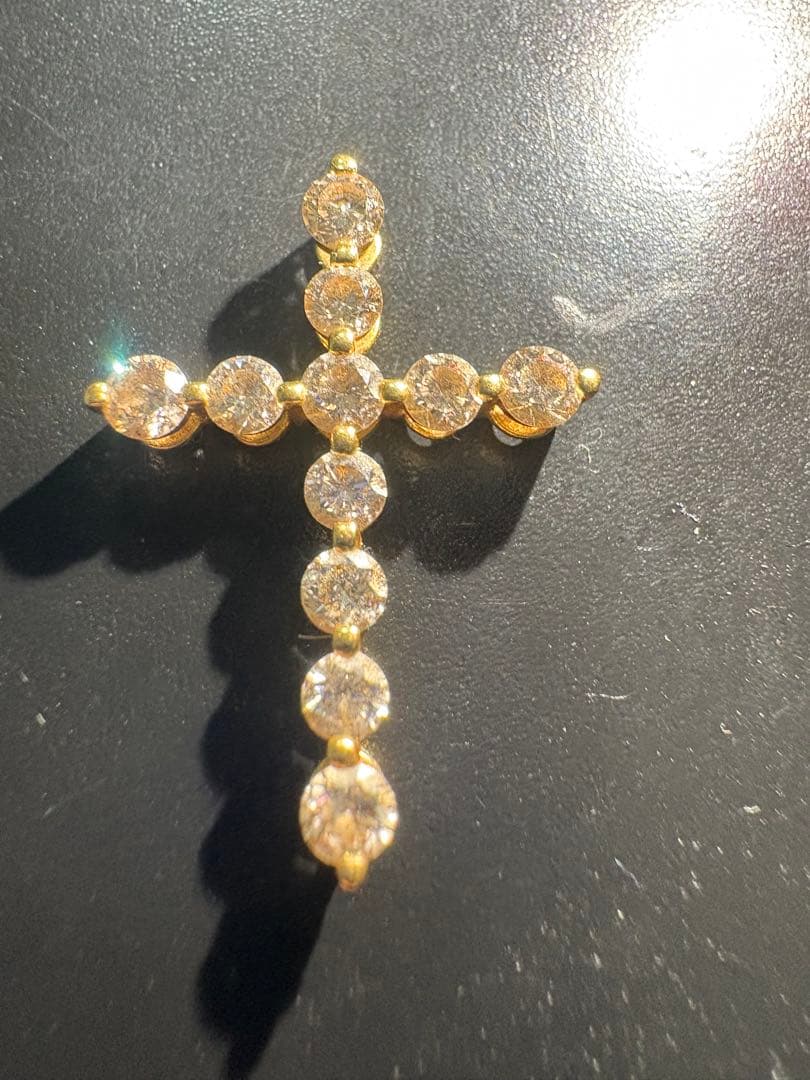 高級 ダイヤモンド1ct K18 ペンダントヘッド【ペンダントトップのみ】