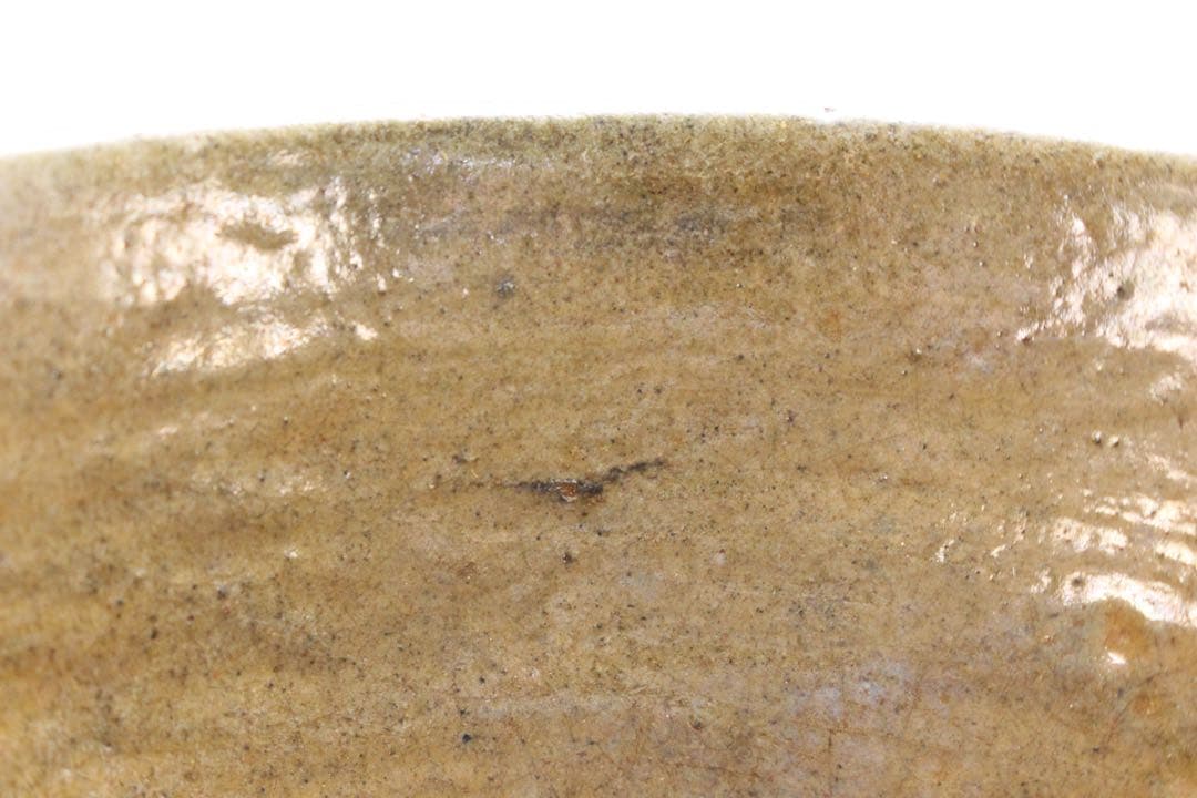 No5618 萩茶碗　直径12cm 茶道具　茶器　陶磁器　民藝　古美術　送料無料