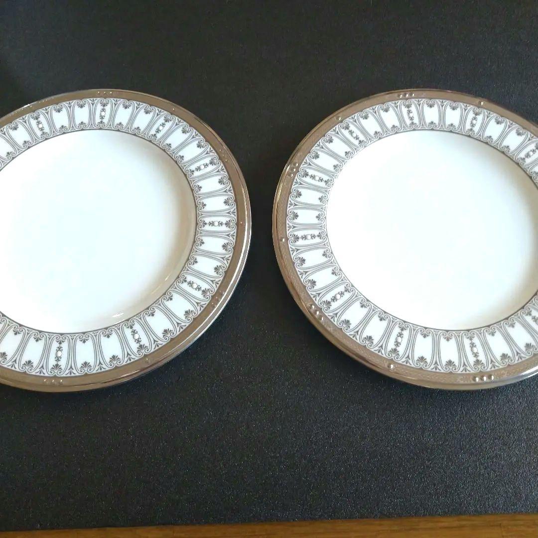 Noritake シャトレーヌプラチナ プレート 24cm 2枚