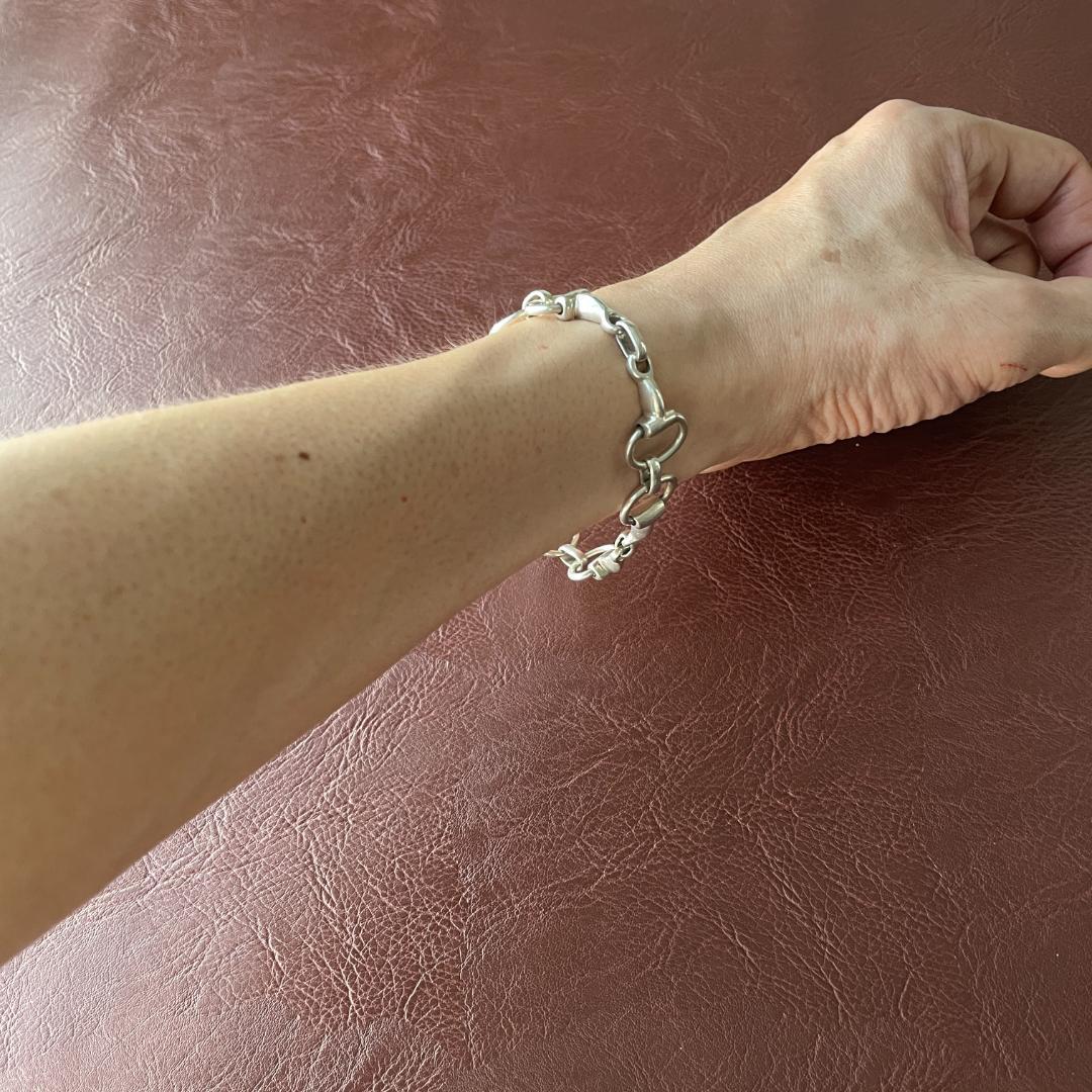 スナッフルビット メンズ ヴィンテージ シルバー925 ブレスレット メキシコ製