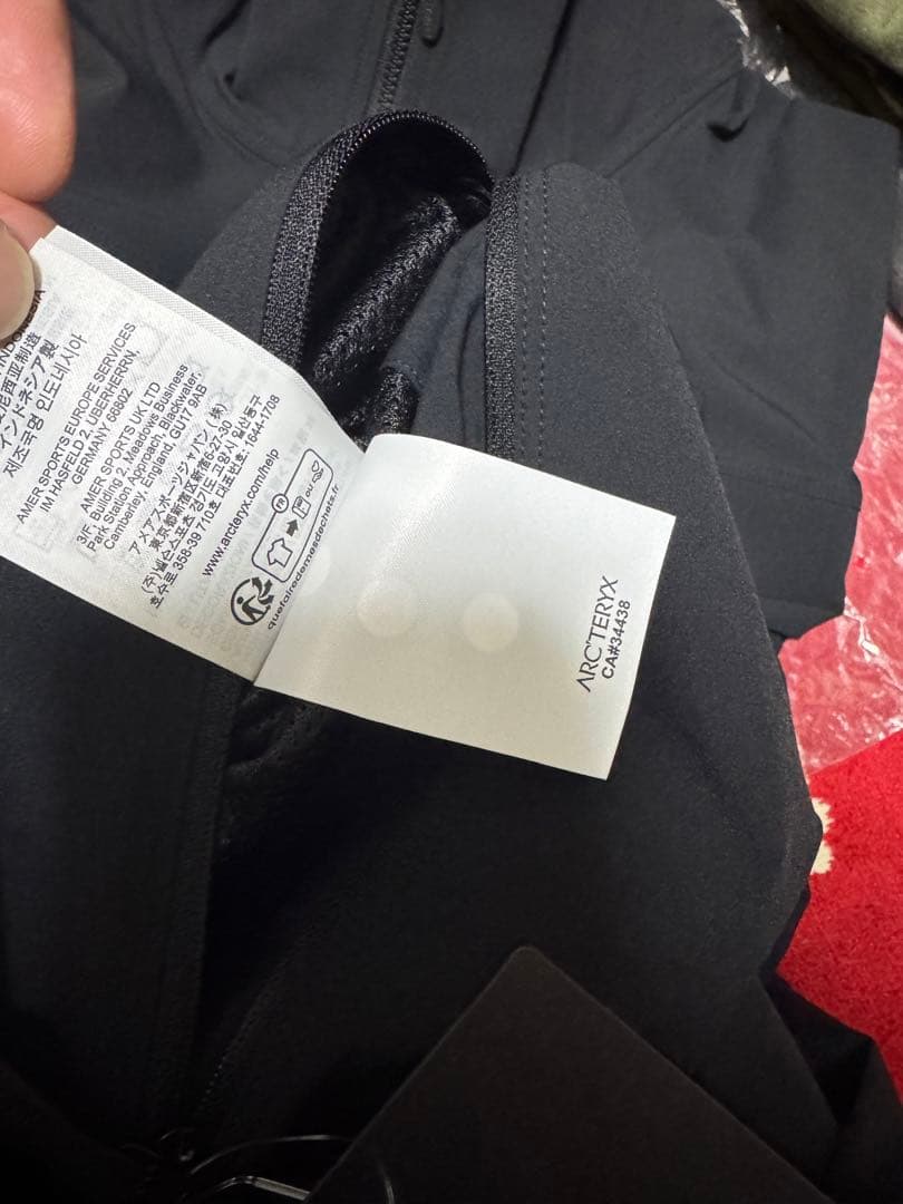 ガンマ フーディ メンズ　サイズM