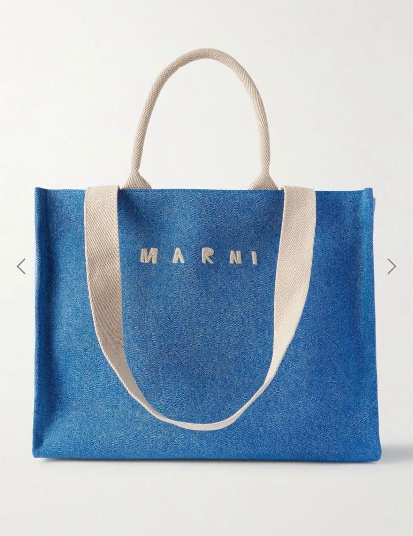 MARNI マルニ デニム トートバッグ ショッピングバッグ 新品未使用