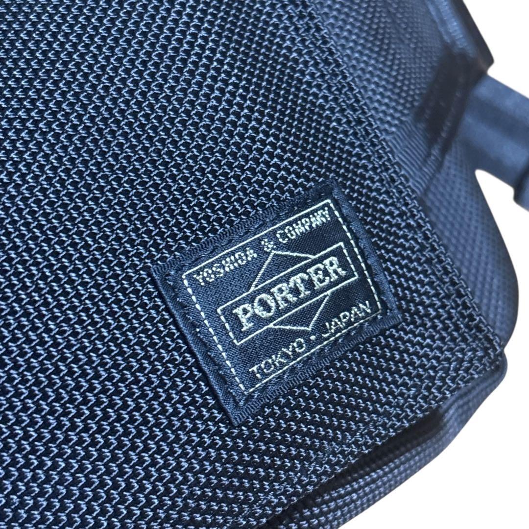 【極美品】PORTER HEAT Lサイズ 訳あり ボディバッグ ウエストポーチ