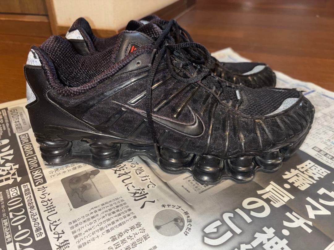 NIKE SHOX TL BLACK ナイキ ショックス ブラック 29cm