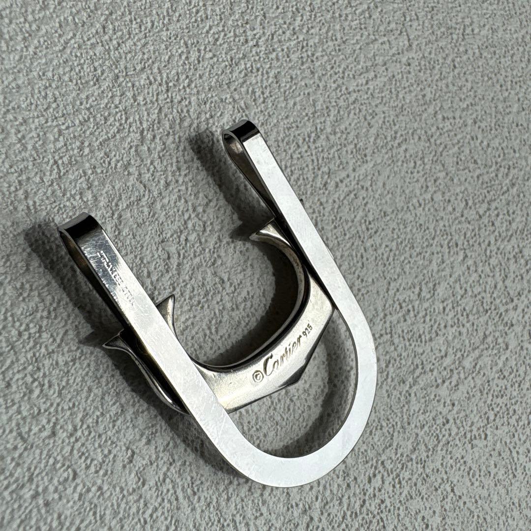 ✨Cartier Moneyclip✨カルティエマネークリップ Cドゥ 札ばさみ