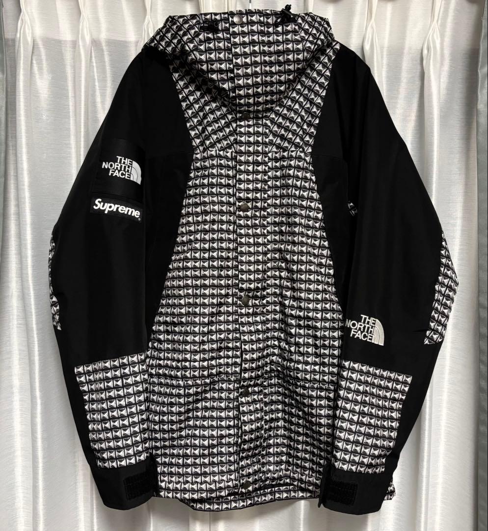 国内正規品 シュプリーム ノースフェイス スタッズ マウンテン パーカー M