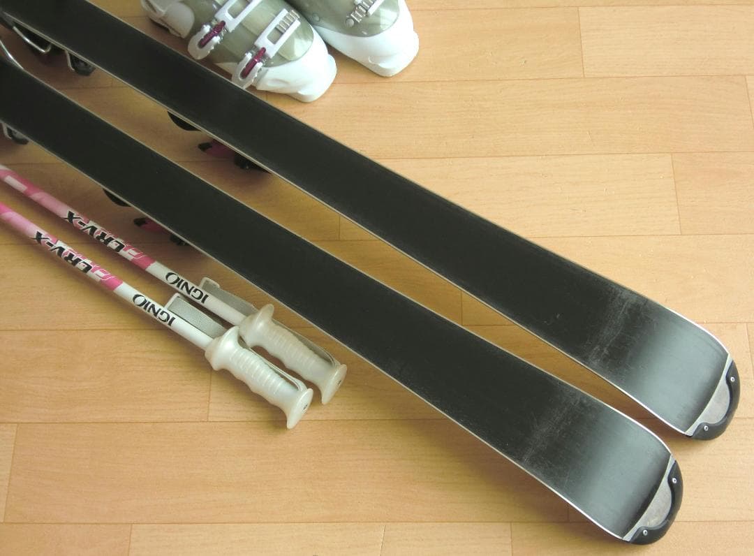 ■■11月限定■送料無料■ロシニョール女性用スキーセット板146■■