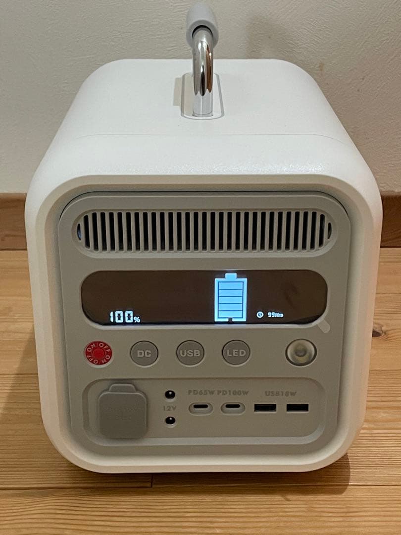 充電3回 SABUMA ポータブル電源 S600（SB-S0600）557Wh