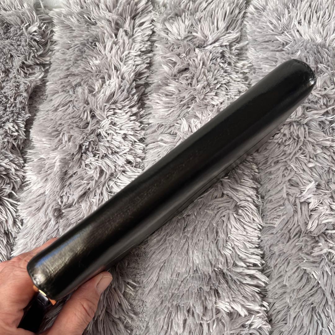 ロエベ　パズル　長財布　ラウンドファスナー　レザー　ブラック　メンズ