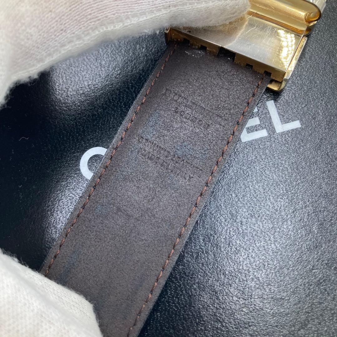 ！美品！　CHANEL シャネル　ベルト　ゴールド　85A
