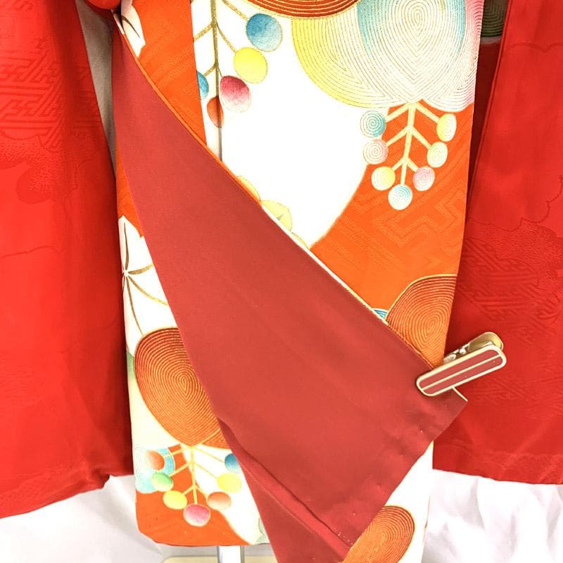 502ag33■七五三 節句 七歳 被布コートのみ■良好