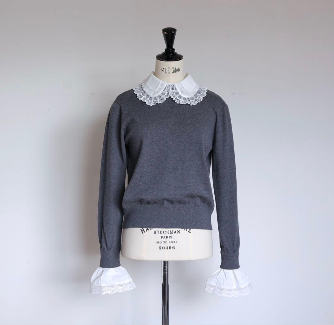 完売品！Gypsohila Lace Accent Knit♪グレージプソフィア
