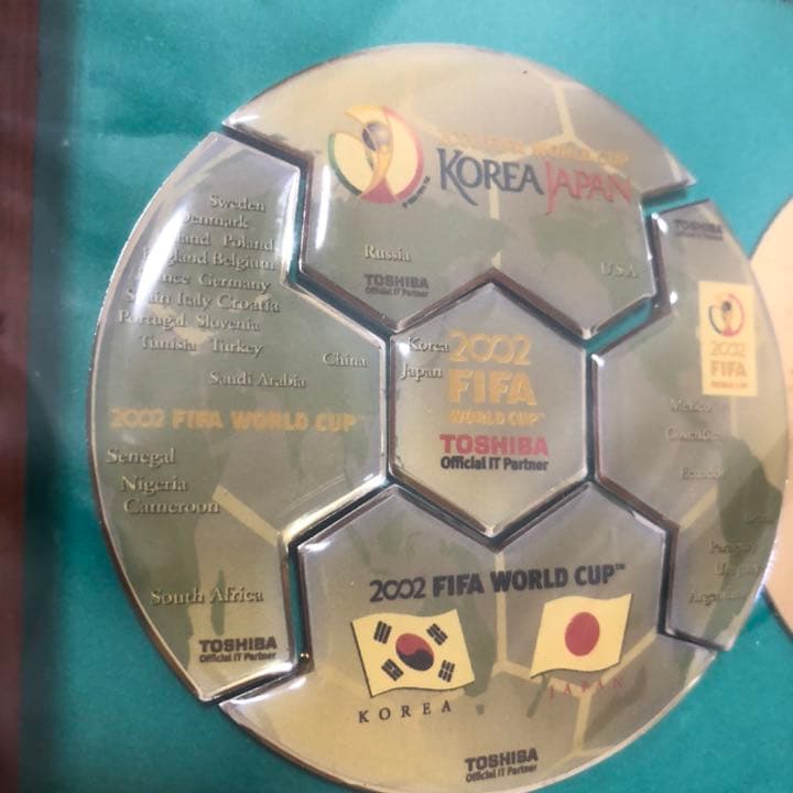 FIFA 2002ピンバッジ 限定品コレクション