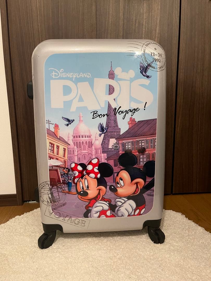 ディズニーランドパリ ミッキー ミニー キャリーケース