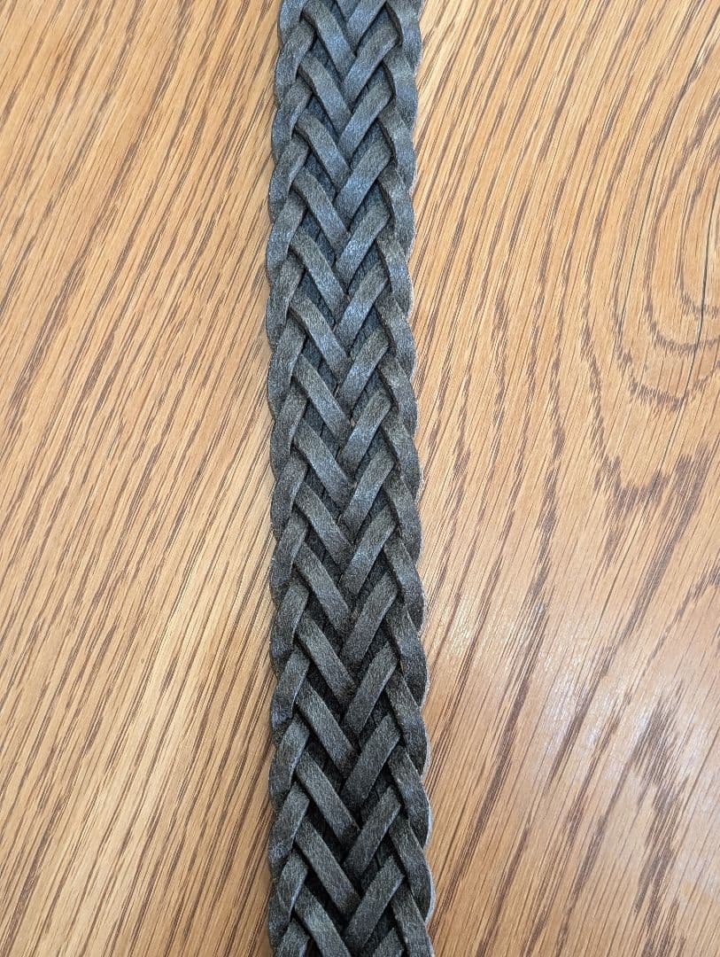 Whitehouse Cox　メッシュベルト　ネイビー